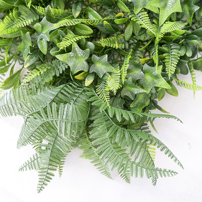 Waterproof Green Artificial Leaf Wall 35mm 40mm