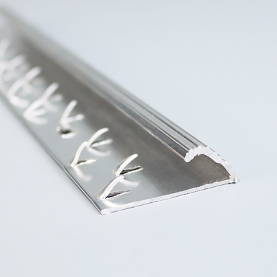 High Strength Aluminum Carpet Edge Trim With Glue 36.8x0.85mm
