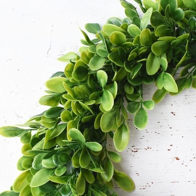 42cm PE PP Artificial Plant Wall Panels Faux Eucalyptus Garland