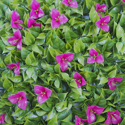 Faux Boxwood Artificial Green Walls 25mm Hedge Privacy Fence