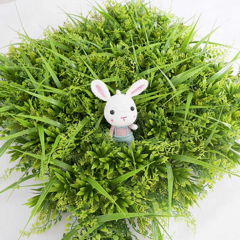 Supermarket Artificial Grass Wall Decor 25mm 40mm