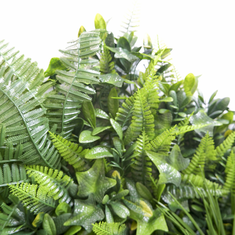PP PE Synthetic Fake Grass Wall Panels For Noise Reduction