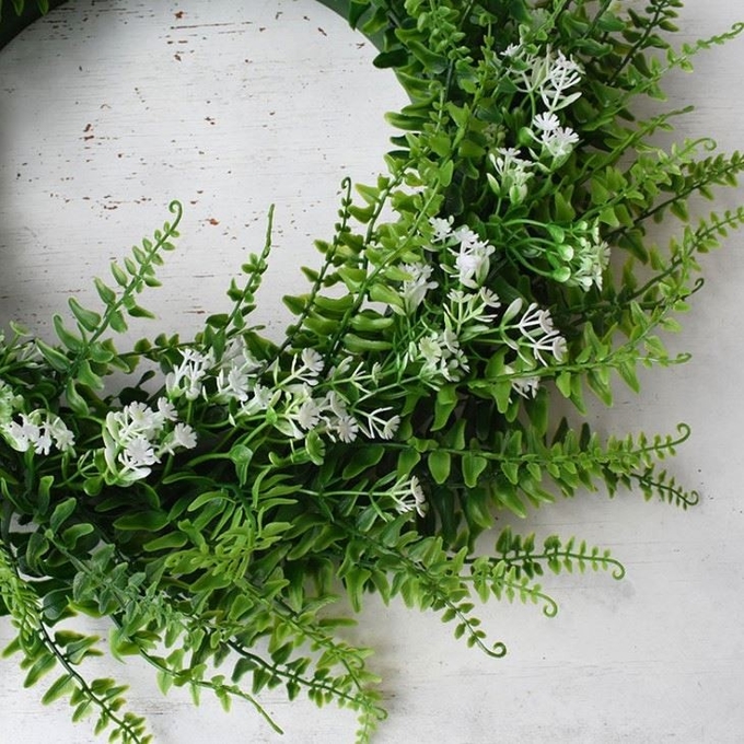 De kunstmatige de Comités van de installatiemuur Kroon van de de kloppersdeur van Huwelijksgarland spring wreath