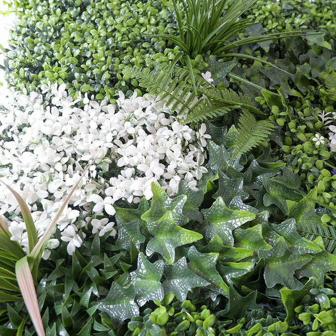 Verticale de Achtergrondcomité van het Tuinhuis Openlucht Plastic het Grasinstallatie van Decorfaux